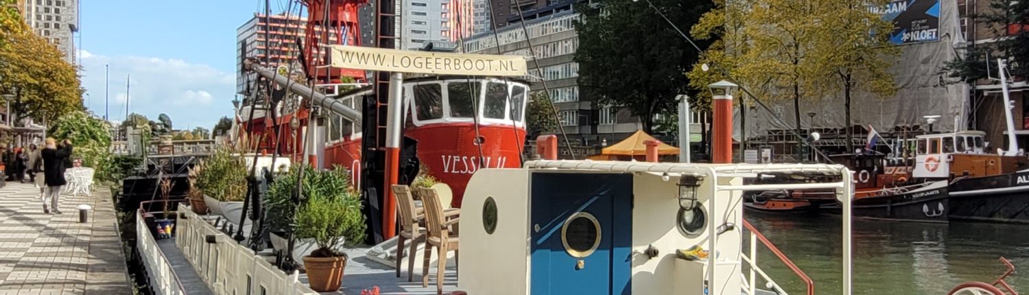 Bijzonder Overnachten In Rotterdam Centrum Boek De Logeerboot